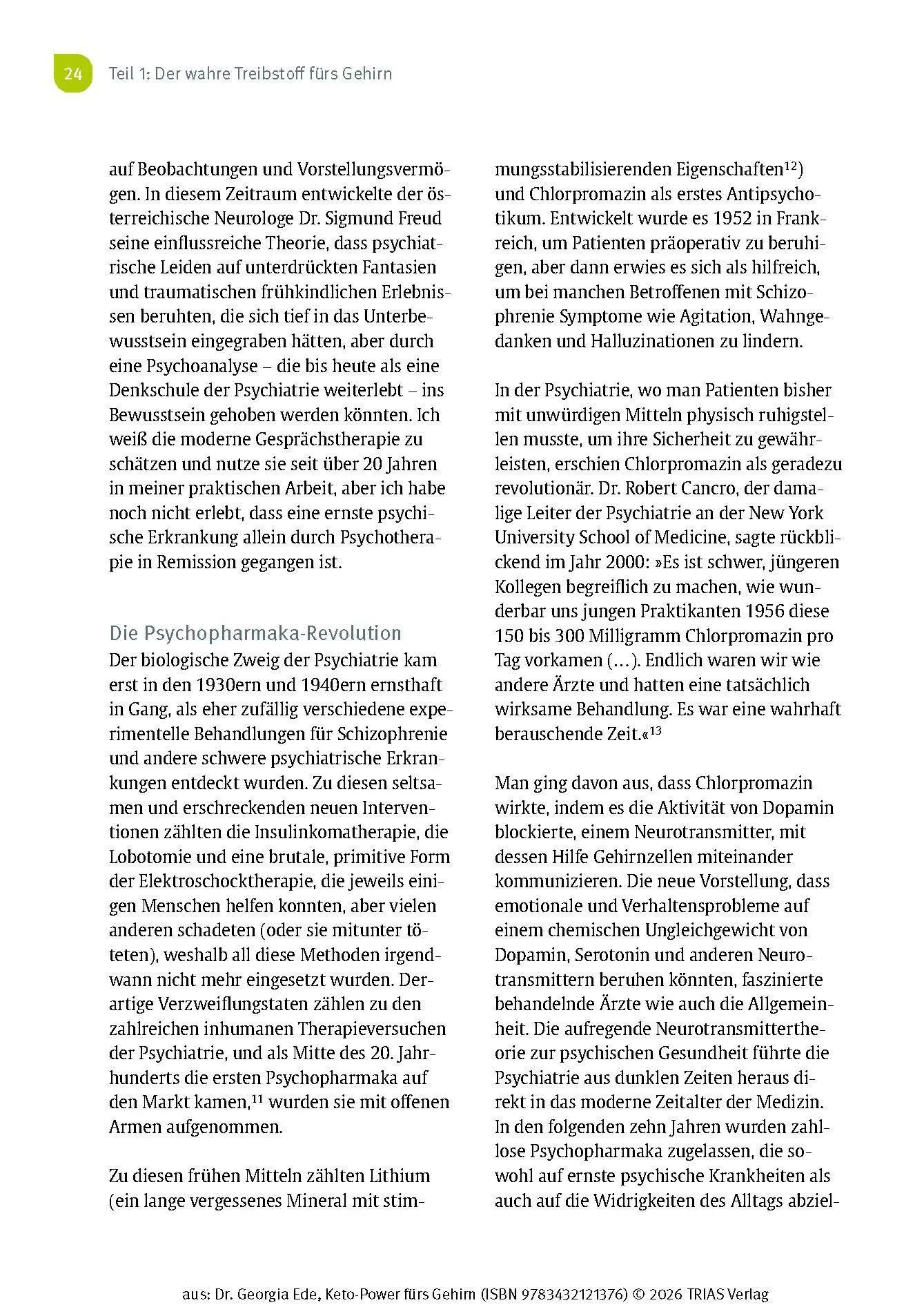 Bild: 9783432121376 | Keto-Power fürs Gehirn | Georgia Ede | Buch | 392 S. | Deutsch | 2026