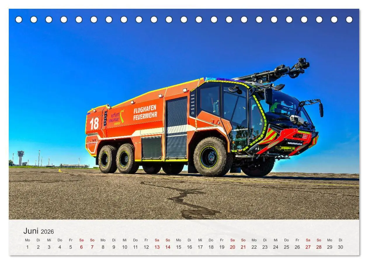 Bild: 9783457801376 | Einsatzfahrzeuge 112 (Tischkalender 2026 DIN A5 quer), CALVENDO...