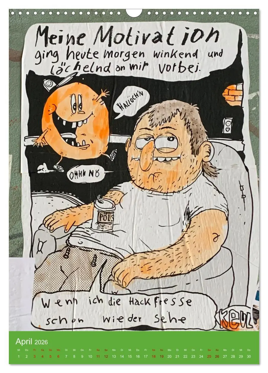 Bild: 9783516371376 | LOVE BERLIN - BUNTE WÄNDE (Wandkalender 2026 DIN A3 hoch), CALVENDO...