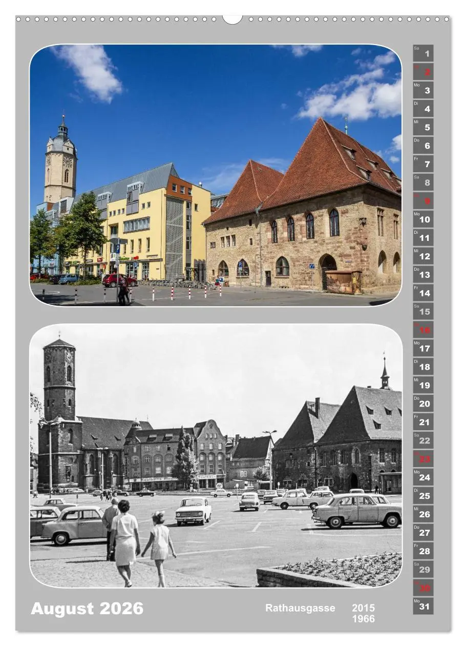 Bild: 9783516441376 | Jena im Wandel (hochwertiger Premium Wandkalender 2026 DIN A2...