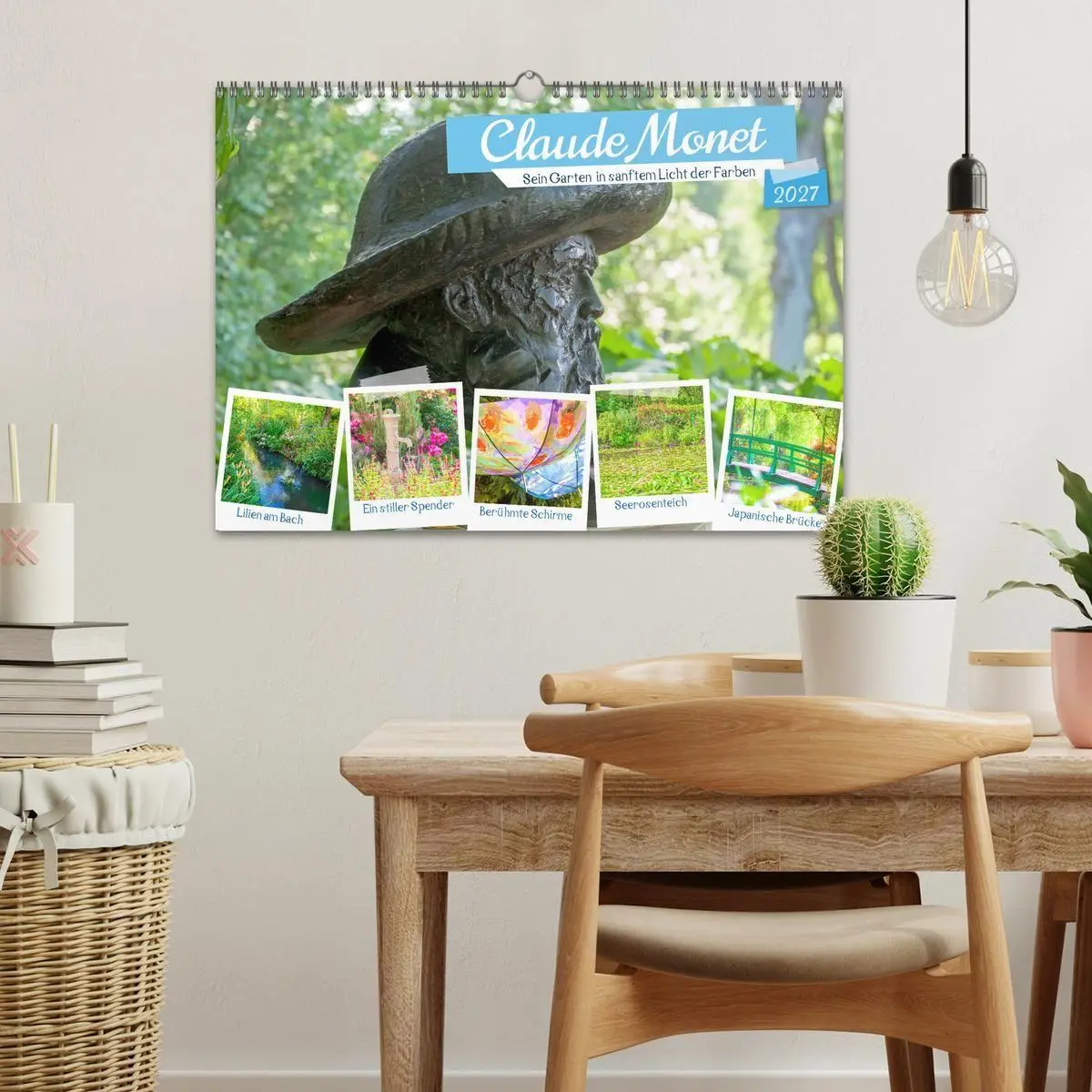 Bild: 9783594351376 | Claude Monet - Sein Garten in sanftem Licht (Wandkalender 2027 DIN...