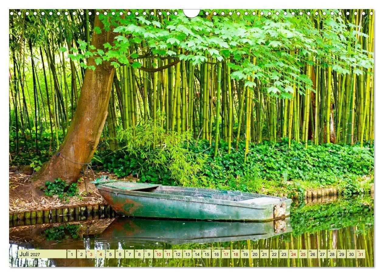 Bild: 9783594351376 | Claude Monet - Sein Garten in sanftem Licht (Wandkalender 2027 DIN...