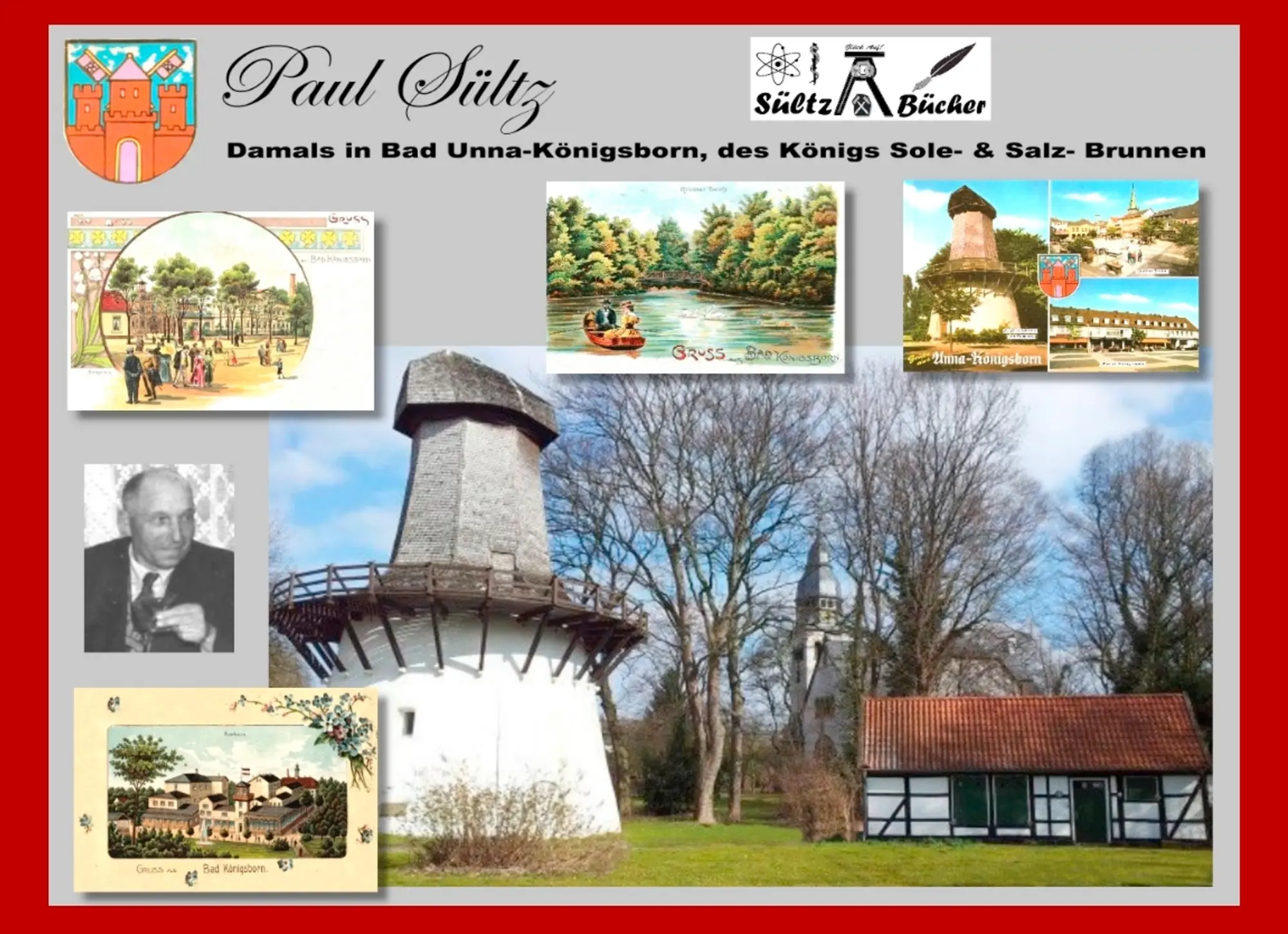 Cover: 9783751901376 | Paul Sültz - Damals in Bad Unna-Königsborn, des Königs Sole-&amp;...