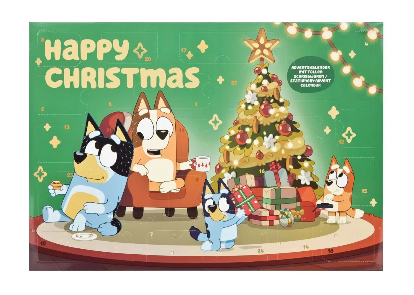 Cover: 4043946331476 | Adventskalender Bluey | Kalender | Deutsch | Fun Unlimited Products