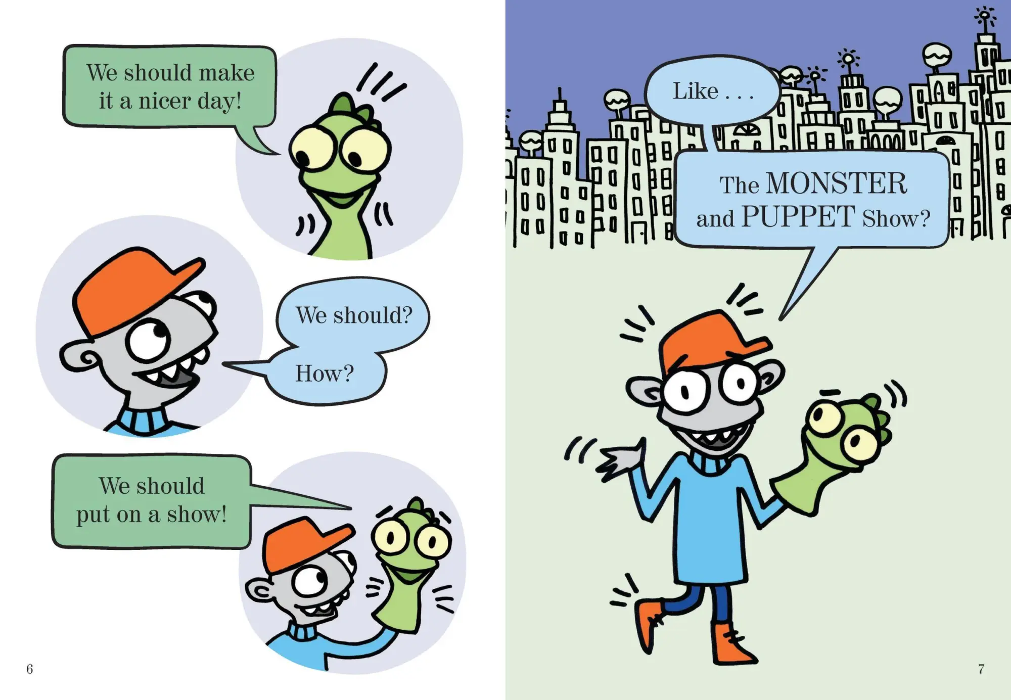 Bild: 9781454951476 | The Monster and Puppet Show!-Elephant &amp; Piggie Like Reading! | Buch