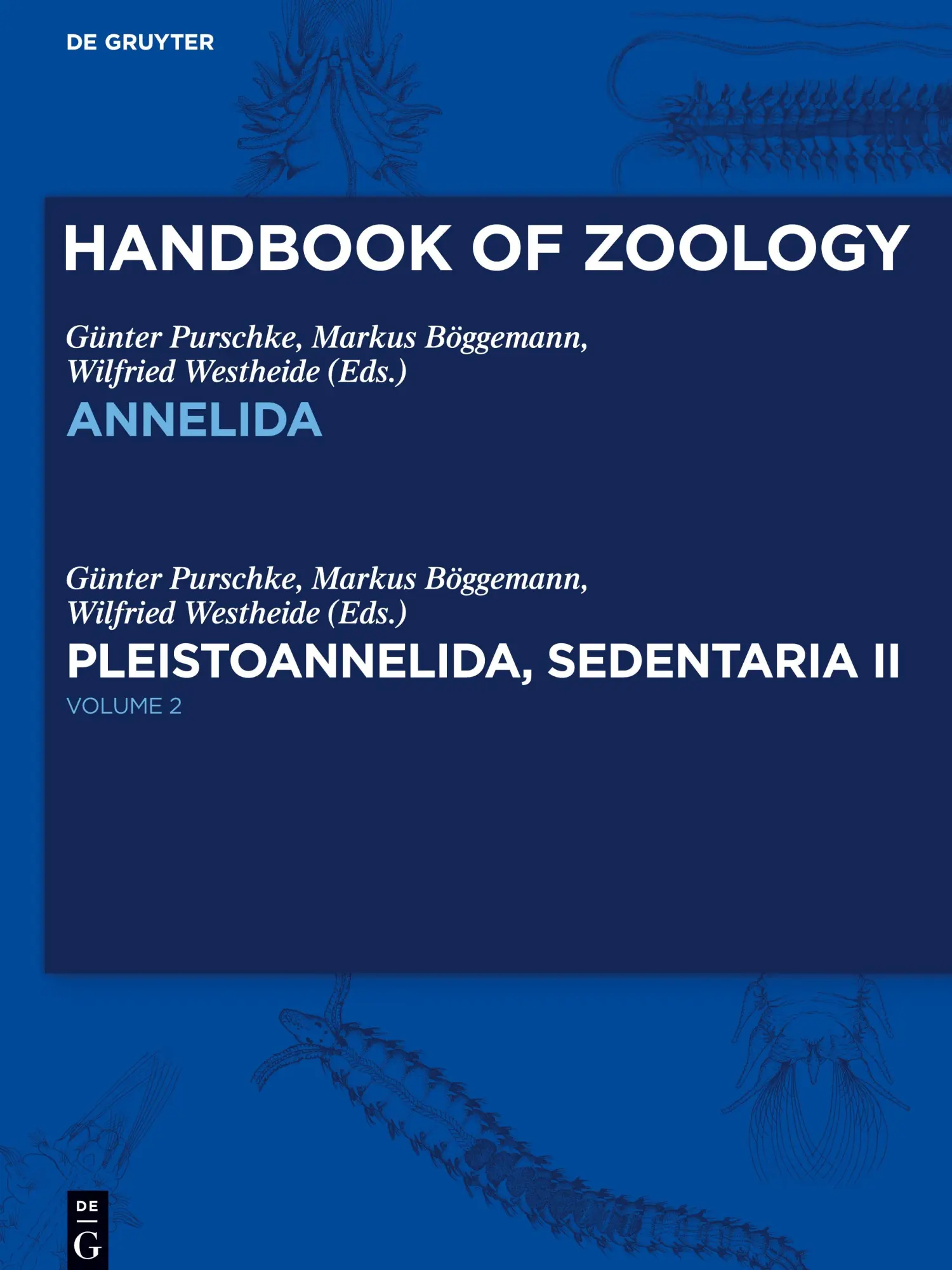 Cover: 9783110291476 | Handbook of Zoology / Handbuch der Zoologie, Volume 2,...