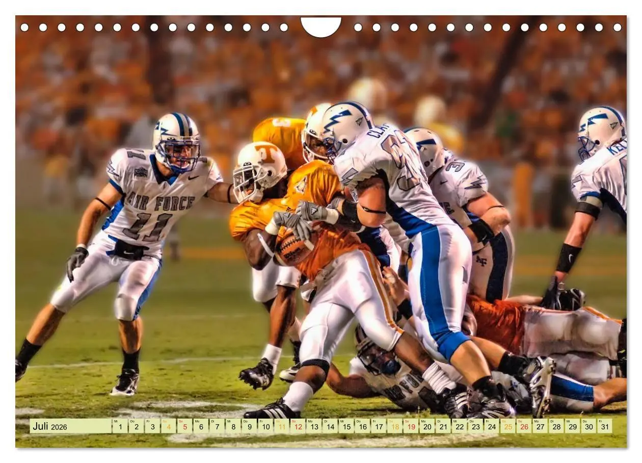 Bild: 9783457961476 | American Football - Taktik und Athletik (Wandkalender 2026 DIN A4...