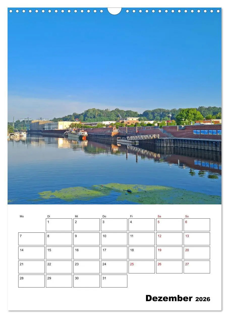Bild: 9783516361476 | Boizenburg am Elberadweg (Wandkalender 2026 DIN A3 hoch), CALVENDO...