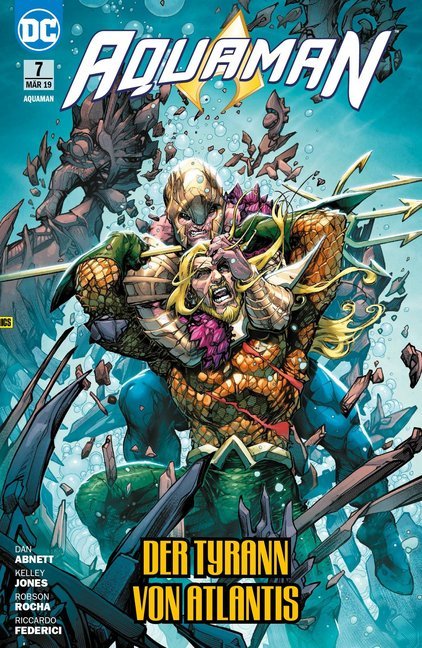 Cover: 9783741611476 | Aquaman - Der Tyrann von Atlantis | Abnett | Taschenbuch | 116 S.