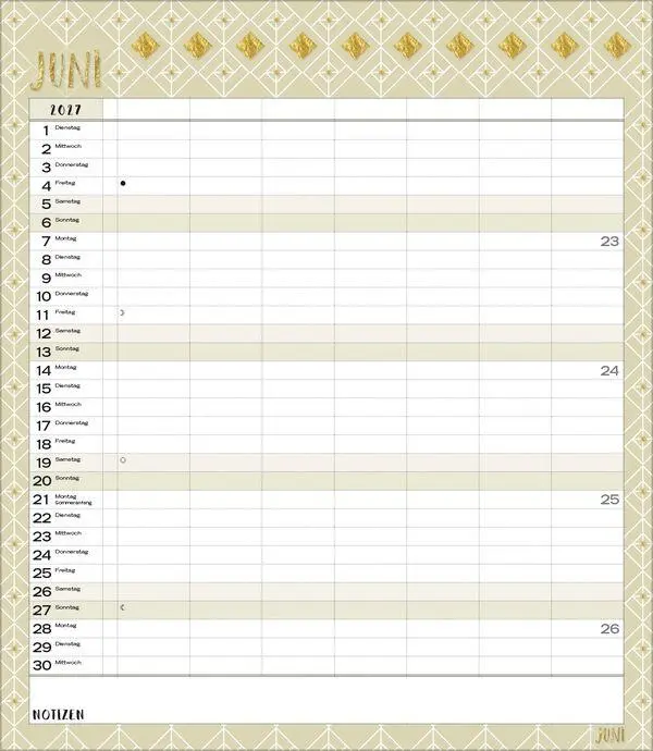 Bild: 9783819301476 | Multiplaner - Time for glamour 2027 | Verlag Korsch | Kalender | 14 S.