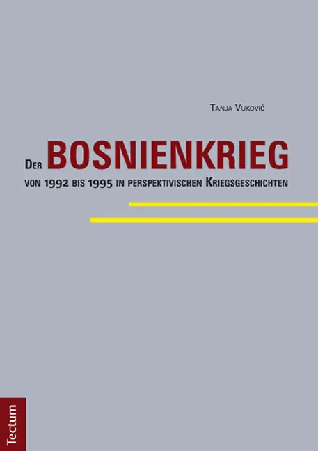 Cover: 9783828831476 | Der Bosnienkrieg von 1992 bis 1995 in perspektivischen...