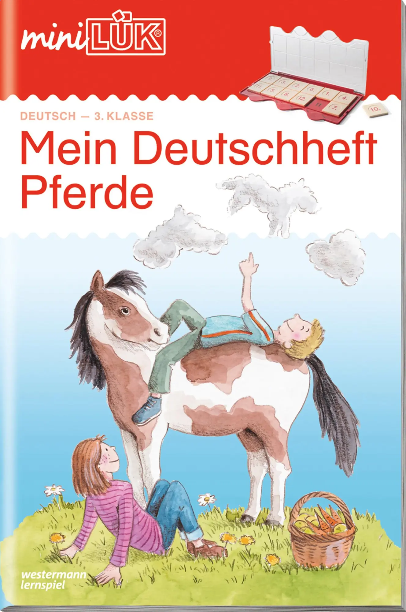 Cover: 9783837741476 | miniLÜK. mein Pferde-Deutschheft 3. Klasse | Heinz Vogel | Broschüre