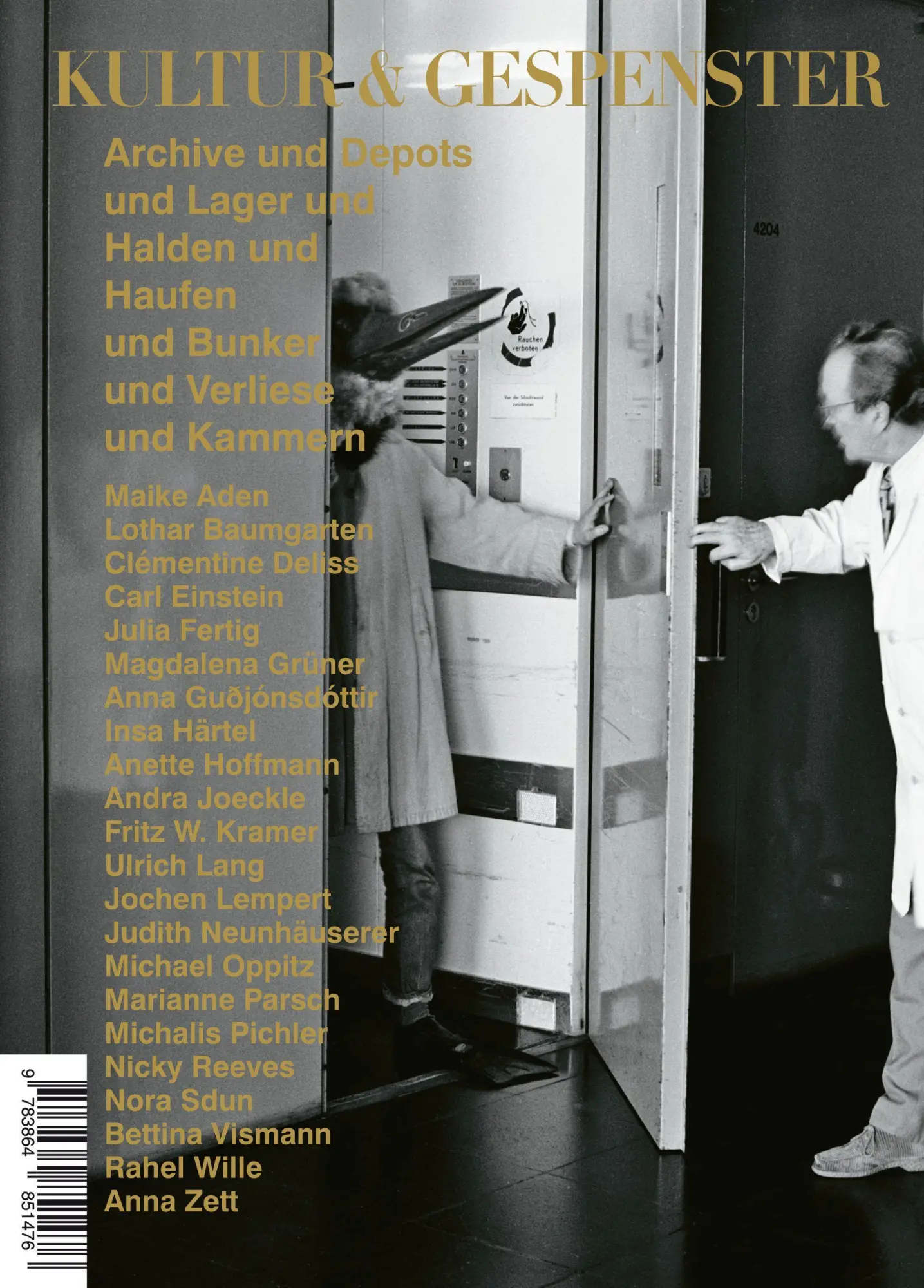 Cover: 9783864851476 | Kultur &amp; Gespenster 21: Archive und Depots | Aden | Taschenbuch | 2021