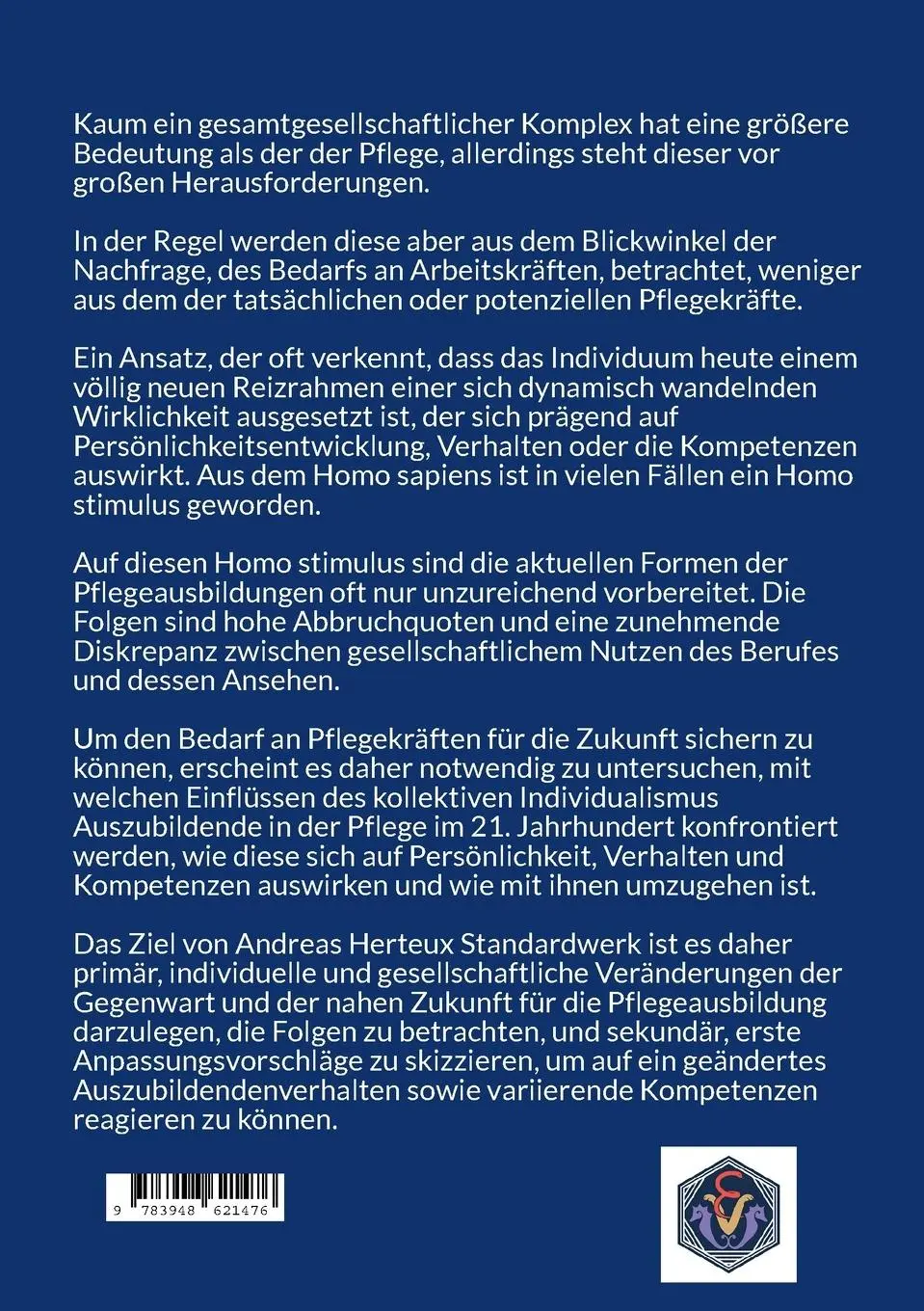 Rückseite: 9783948621476 | Neue Herausforderungen in der Krankenpflegeausbildung im 21....