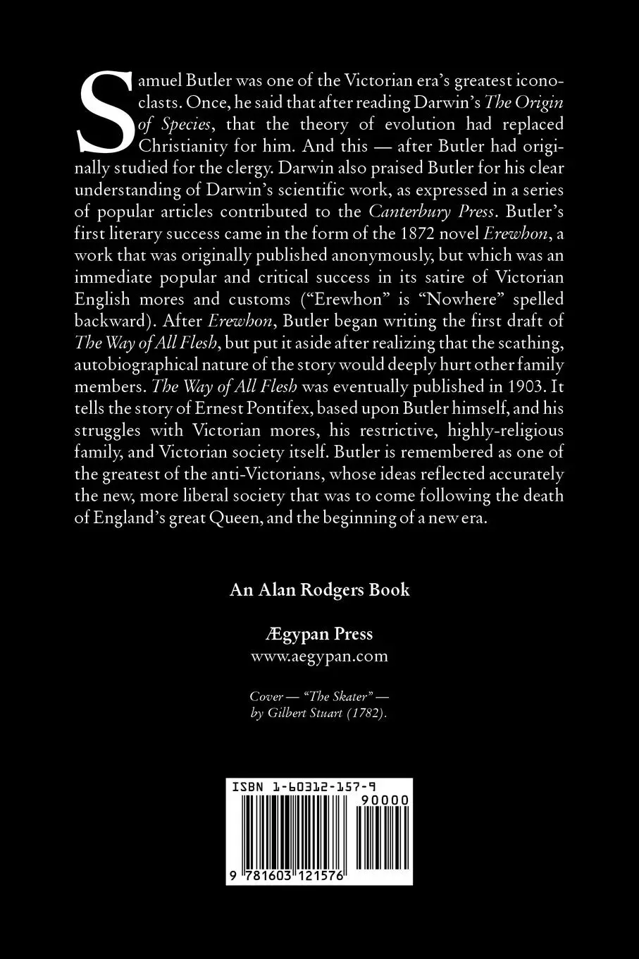 Rückseite: 9781603121576 | The Way of All Flesh by Samuel Butler, Fiction, Classics, Fantasy,...