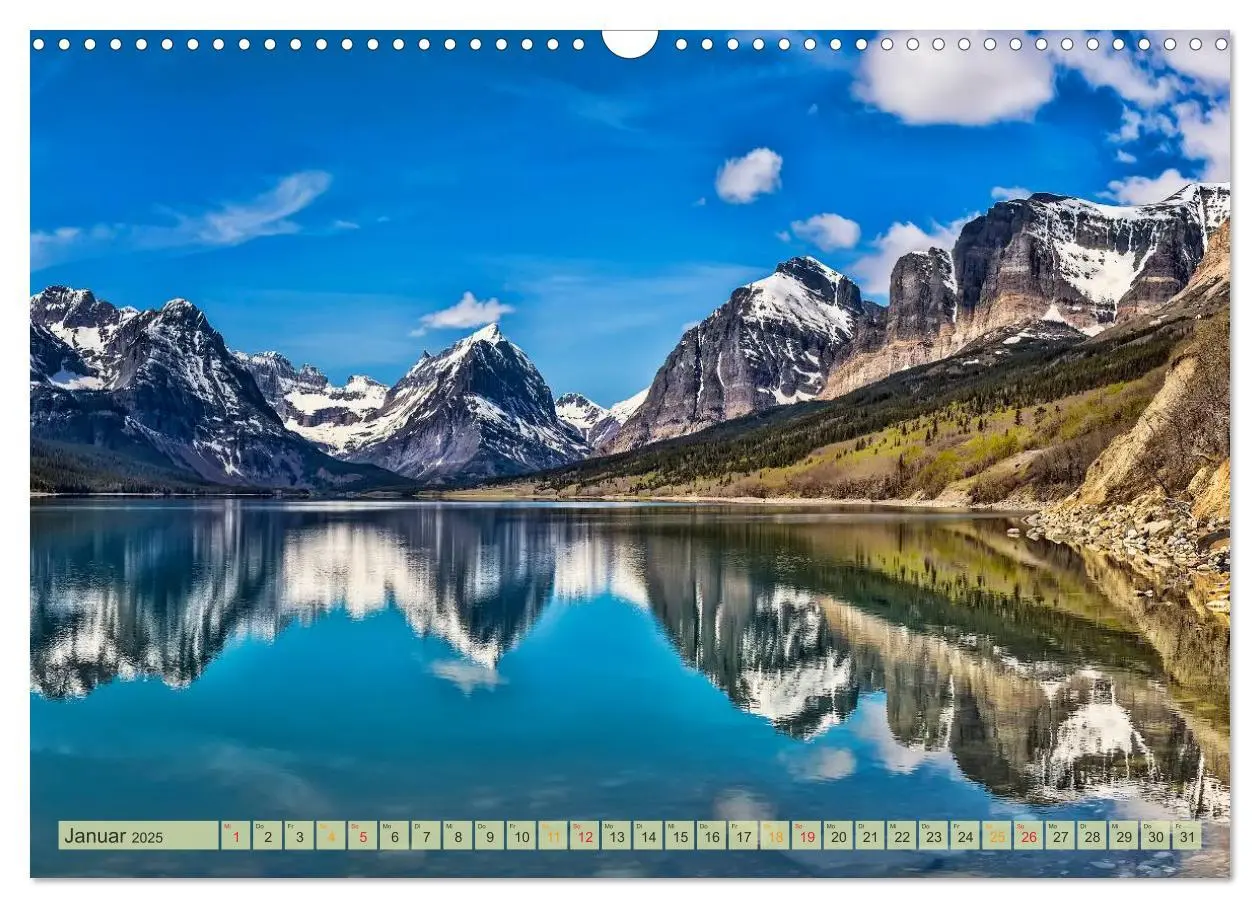 Bild: 9783435481576 | Nationalparks der USA - atemberaubend schön (Wandkalender 2025 DIN...