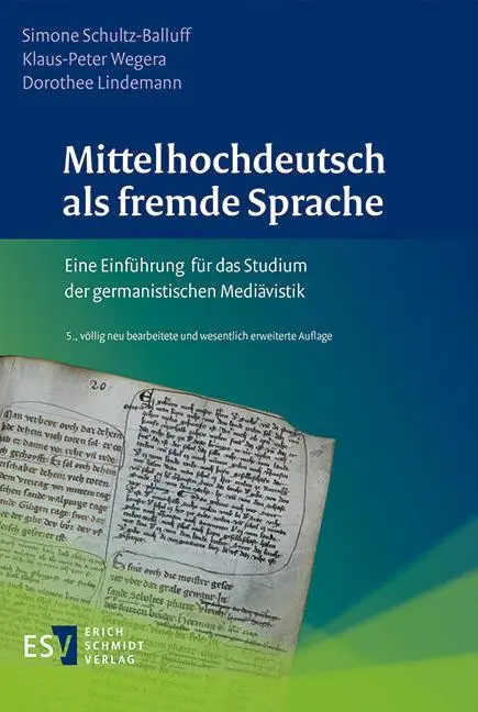 Cover: 9783503241576 | Mittelhochdeutsch als fremde Sprache | Simone Schultz-Balluff (u. a.)