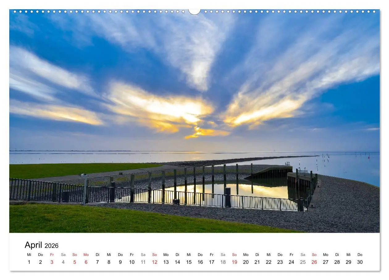 Bild: 9783516111576 | Dithmarschen - Der Landkreis (Wandkalender 2026 DIN A2 quer),...