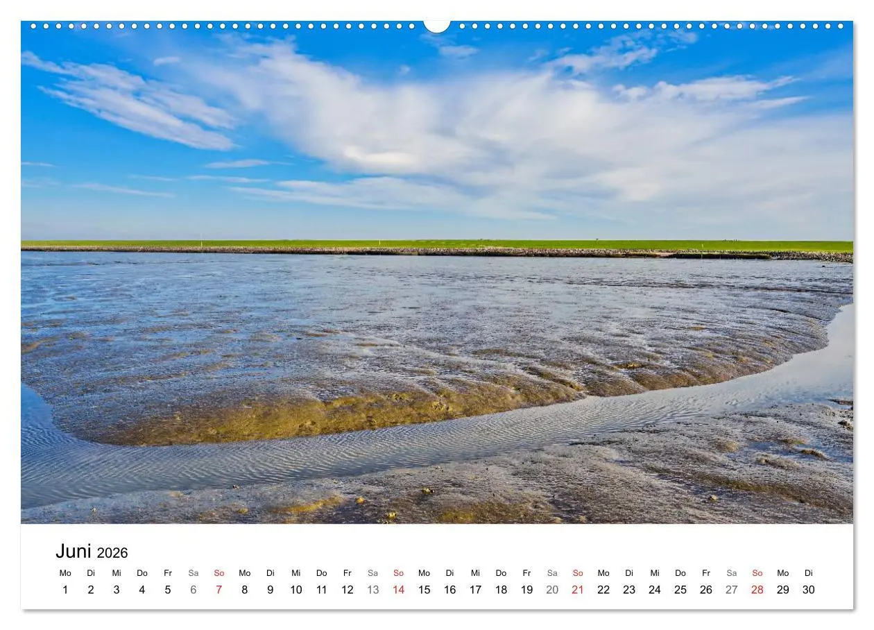 Bild: 9783516111576 | Dithmarschen - Der Landkreis (Wandkalender 2026 DIN A2 quer),...
