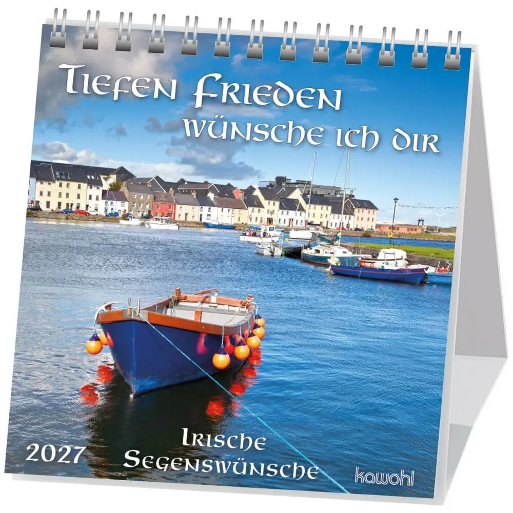 Cover: 9783754881576 | Tiefen Frieden wünsche ich dir 2027 | Kalender | Spiralbindung | 14 S.