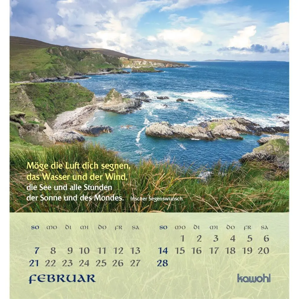 Bild: 9783754881576 | Tiefen Frieden wünsche ich dir 2027 | Kalender | Spiralbindung | 14 S.