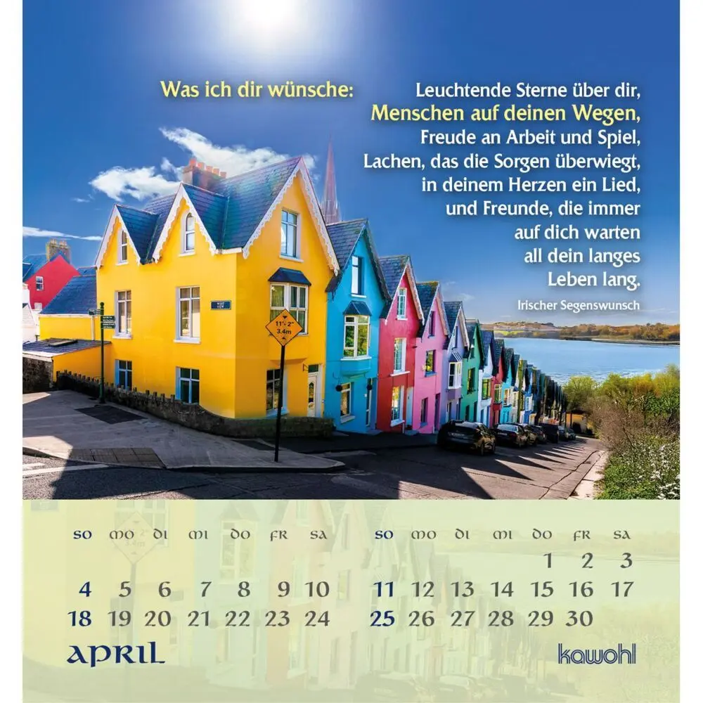 Bild: 9783754881576 | Tiefen Frieden wünsche ich dir 2027 | Kalender | Spiralbindung | 14 S.