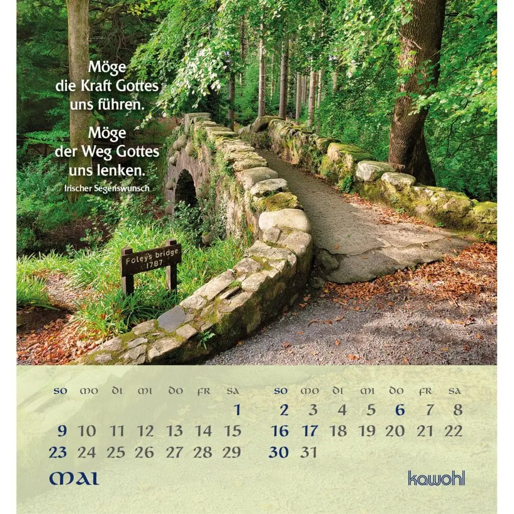 Bild: 9783754881576 | Tiefen Frieden wünsche ich dir 2027 | Kalender | Spiralbindung | 14 S.