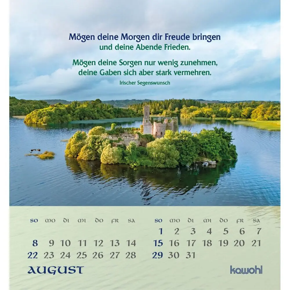 Bild: 9783754881576 | Tiefen Frieden wünsche ich dir 2027 | Kalender | Spiralbindung | 14 S.