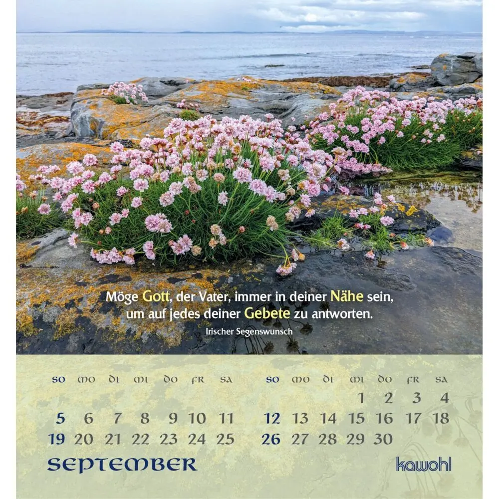 Bild: 9783754881576 | Tiefen Frieden wünsche ich dir 2027 | Kalender | Spiralbindung | 14 S.