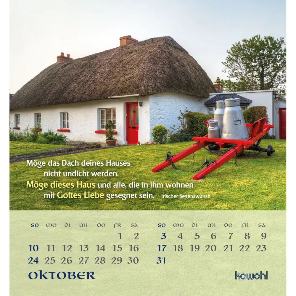 Bild: 9783754881576 | Tiefen Frieden wünsche ich dir 2027 | Kalender | Spiralbindung | 14 S.