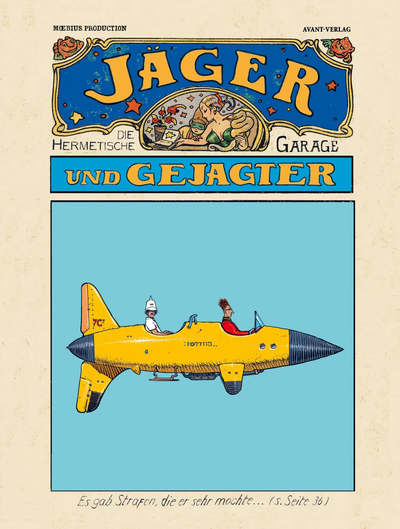Cover: 9783964451576 | Die hermetische Garage | Jäger und Gejagter | Moebius | Buch | 64 S.