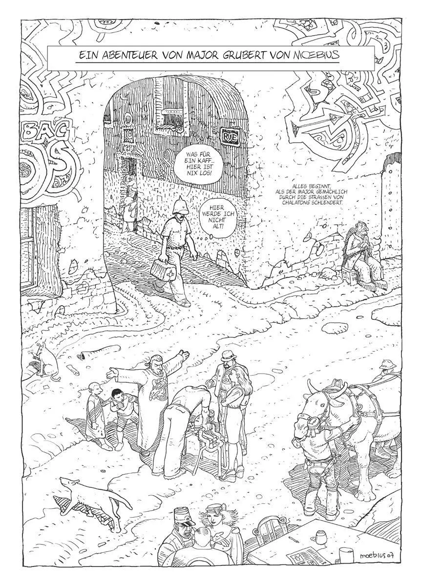 Bild: 9783964451576 | Die hermetische Garage | Jäger und Gejagter | Moebius | Buch | 64 S.