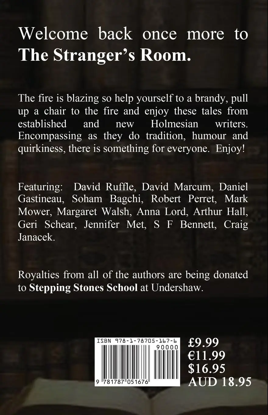 Rückseite: 9781787051676 | Sherlock Holmes | Tales From The Stranger's Room - Volume 3 | Ruffle