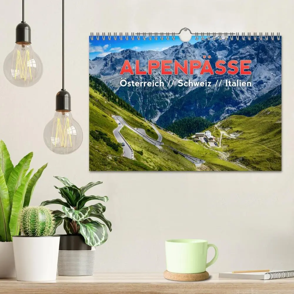 Bild: 9783435161676 | ALPENPÄSSE Österreich - Schweiz - Italien (Wandkalender 2025 DIN A4...