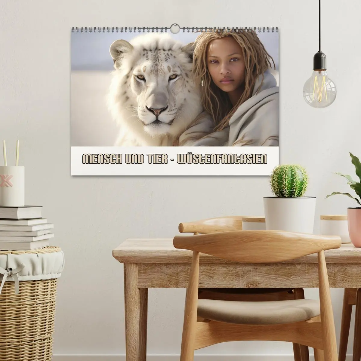 Bild: 9783457491676 | Mensch und Tier - Wüstenfantasien (Wandkalender 2026 DIN A3 quer),...