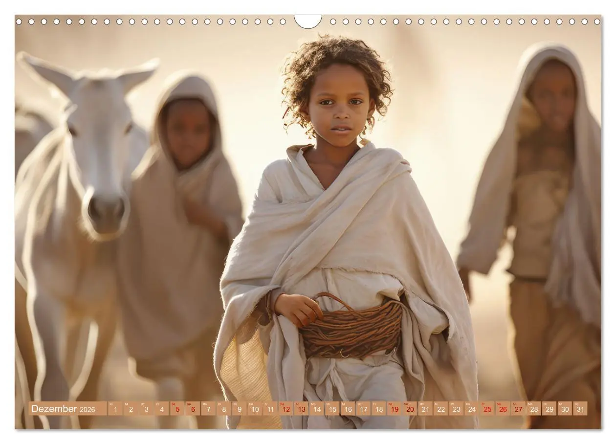 Bild: 9783457491676 | Mensch und Tier - Wüstenfantasien (Wandkalender 2026 DIN A3 quer),...