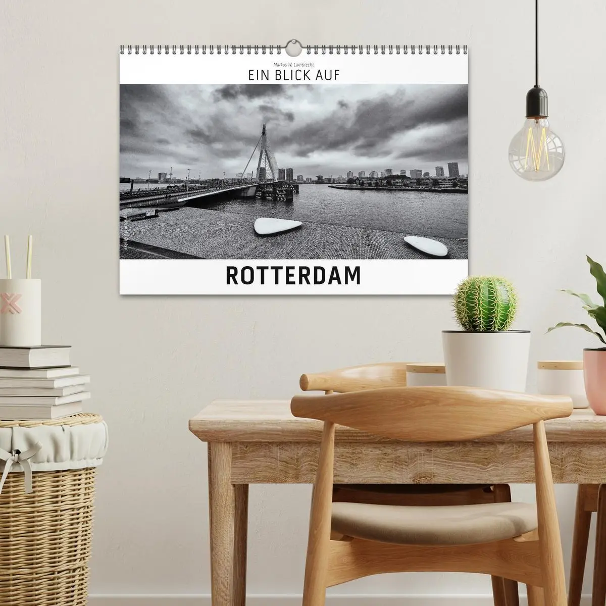 Bild: 9783457871676 | Ein Blick auf Rotterdam (Wandkalender 2026 DIN A3 quer), CALVENDO...
