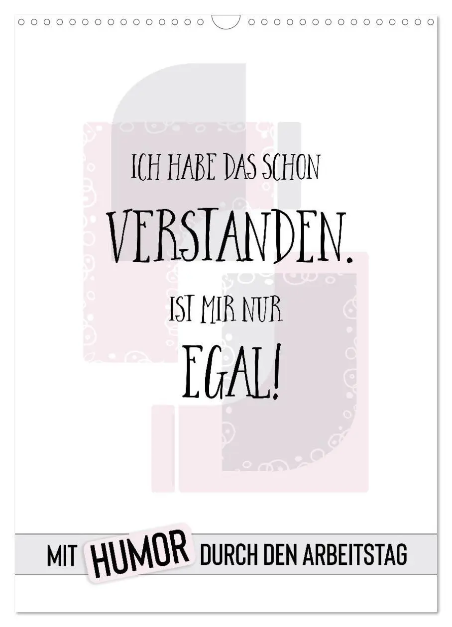 Cover: 9783516341676 | Mit Humor durch den Arbeitstag (Wandkalender 2026 DIN A3 hoch),...
