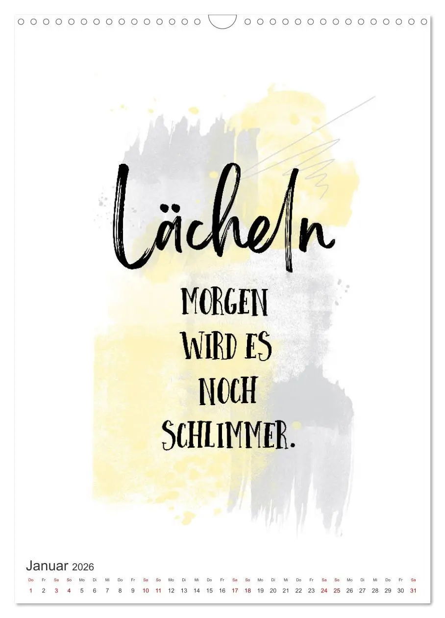 Bild: 9783516341676 | Mit Humor durch den Arbeitstag (Wandkalender 2026 DIN A3 hoch),...