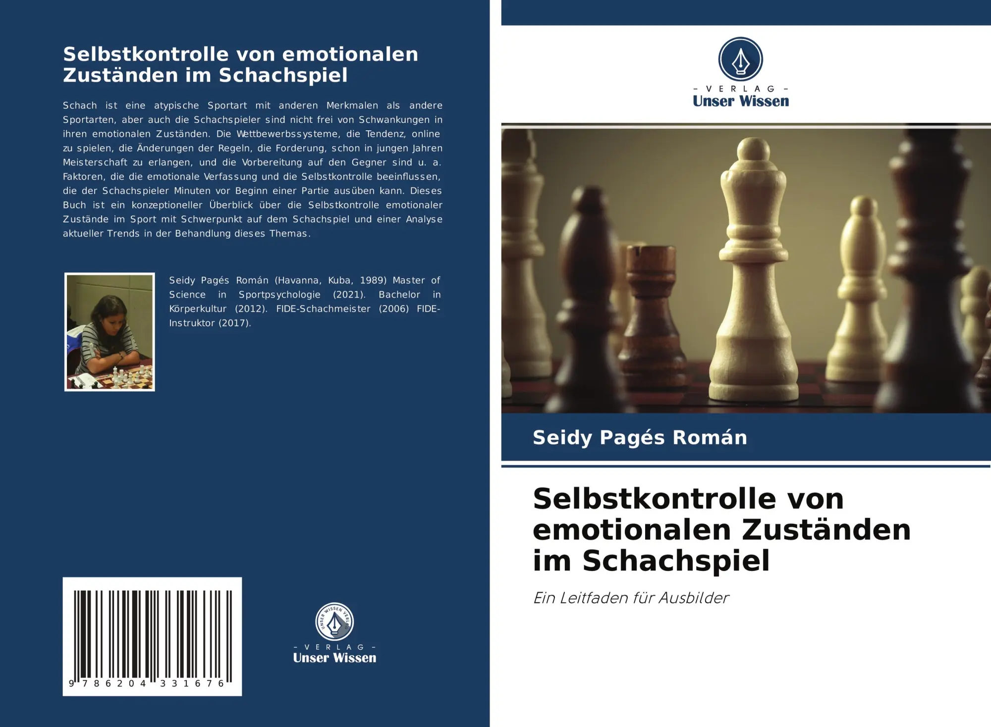Cover: 9786204331676 | Selbstkontrolle von emotionalen Zuständen im Schachspiel | Román