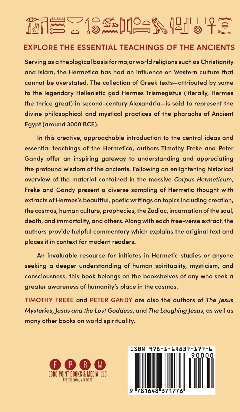 Rückseite: 9781648371776 | The Hermetica | The Lost Wisdom of the Pharaohs (Unabridged) | Buch