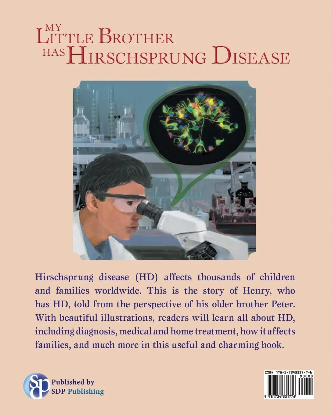 Rückseite: 9781734331776 | My Little Brother has Hirschsprung Disease | Schnadig | Taschenbuch