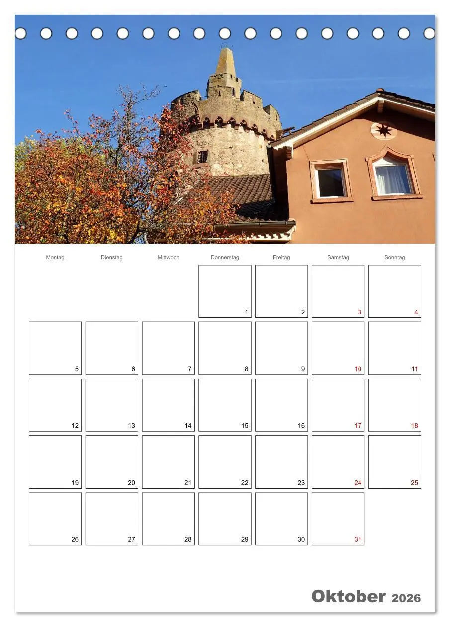 Bild: 9783516401776 | Weinheim an der Bergstraße Planer (Tischkalender 2026 DIN A5 hoch),...
