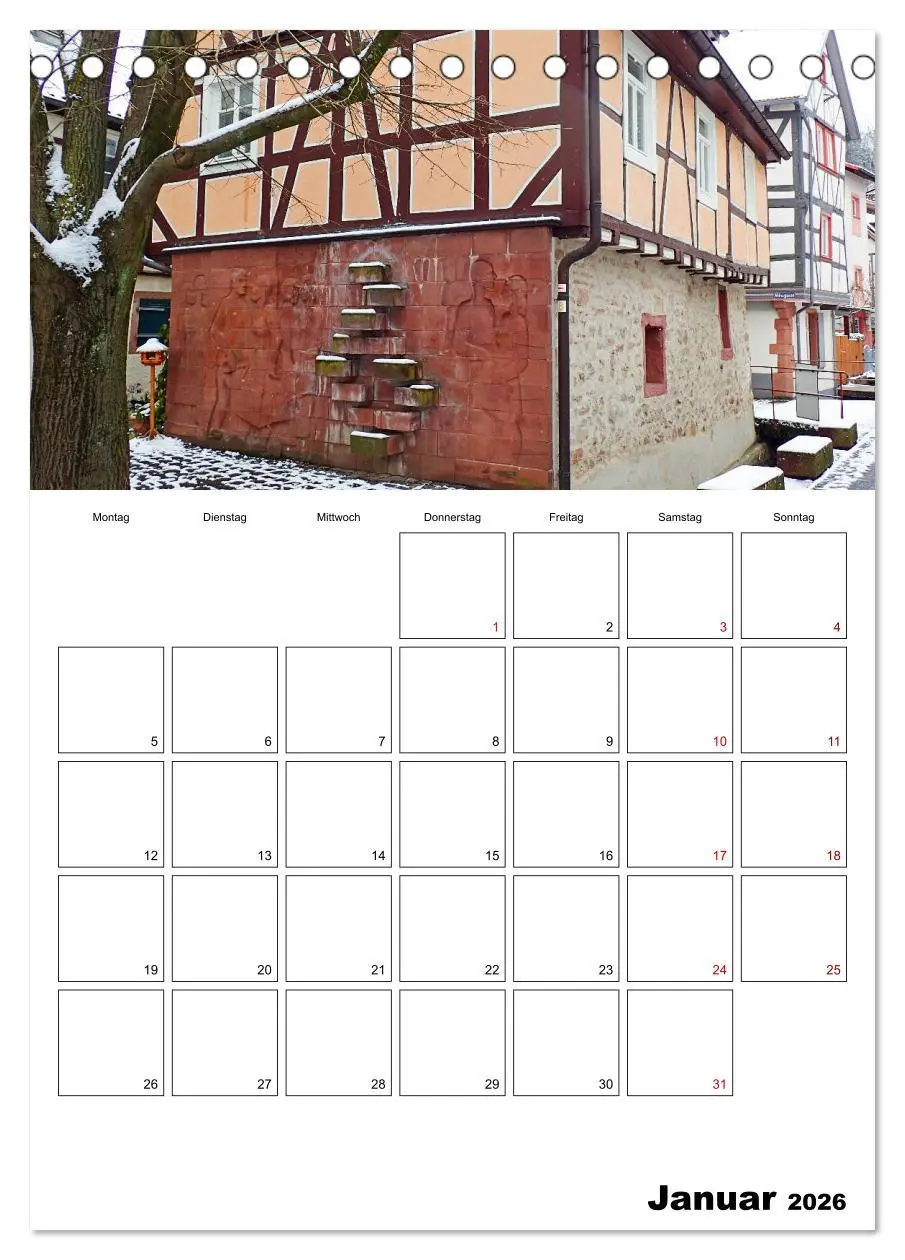 Bild: 9783516401776 | Weinheim an der Bergstraße Planer (Tischkalender 2026 DIN A5 hoch),...