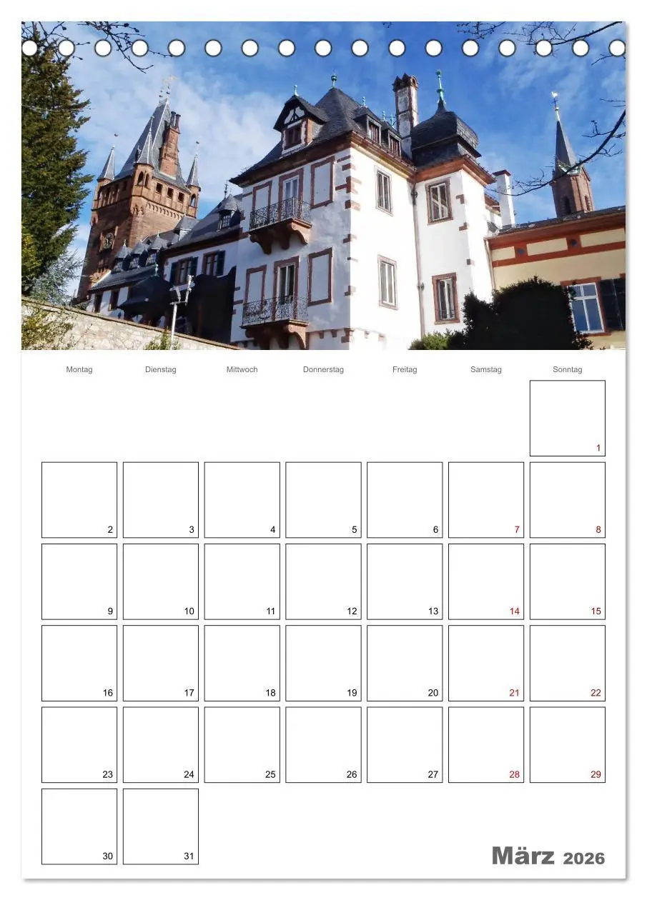 Bild: 9783516401776 | Weinheim an der Bergstraße Planer (Tischkalender 2026 DIN A5 hoch),...