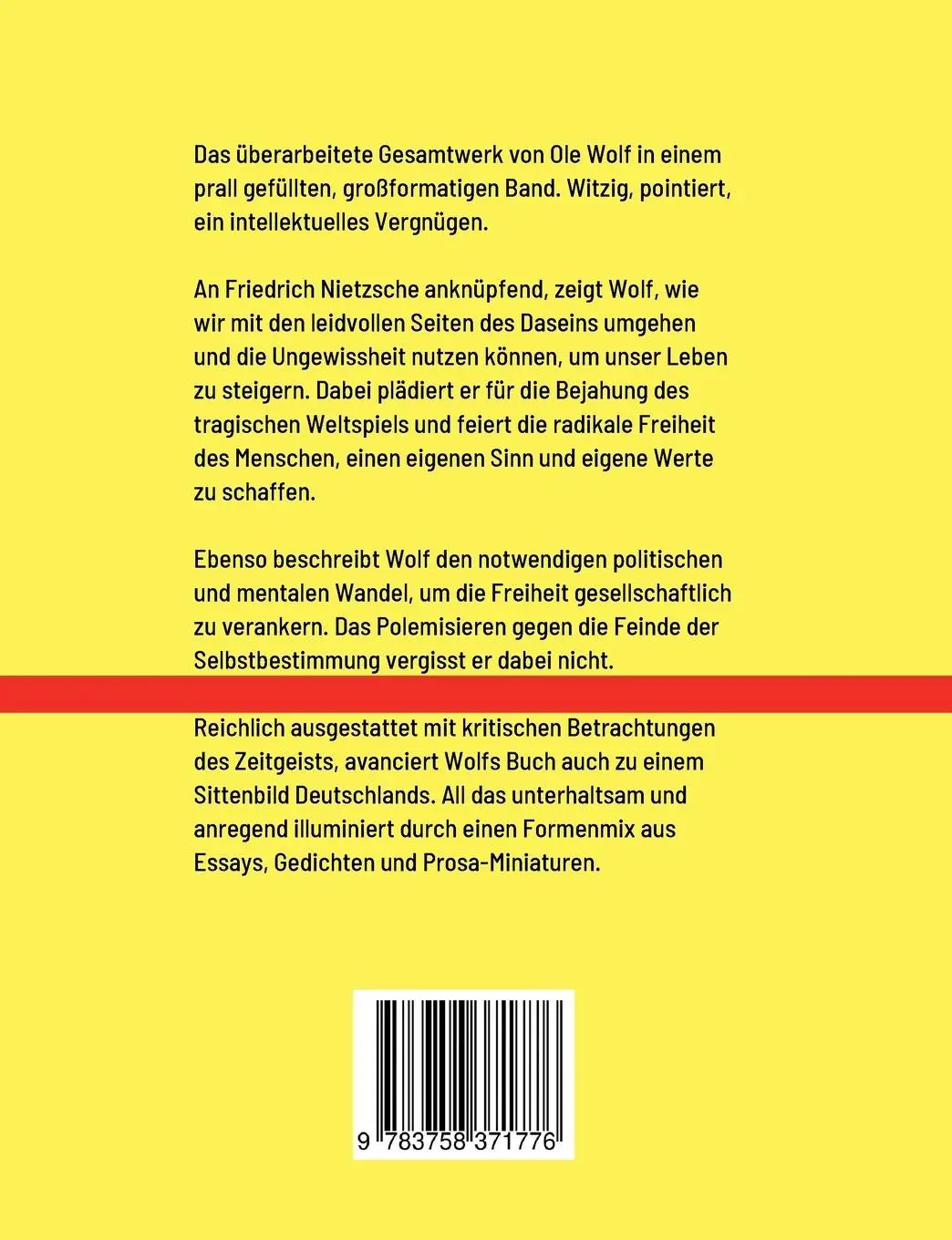 Rückseite: 9783758371776 | Du musst dein Leben steigern | Ole Wolf | Taschenbuch | Paperback
