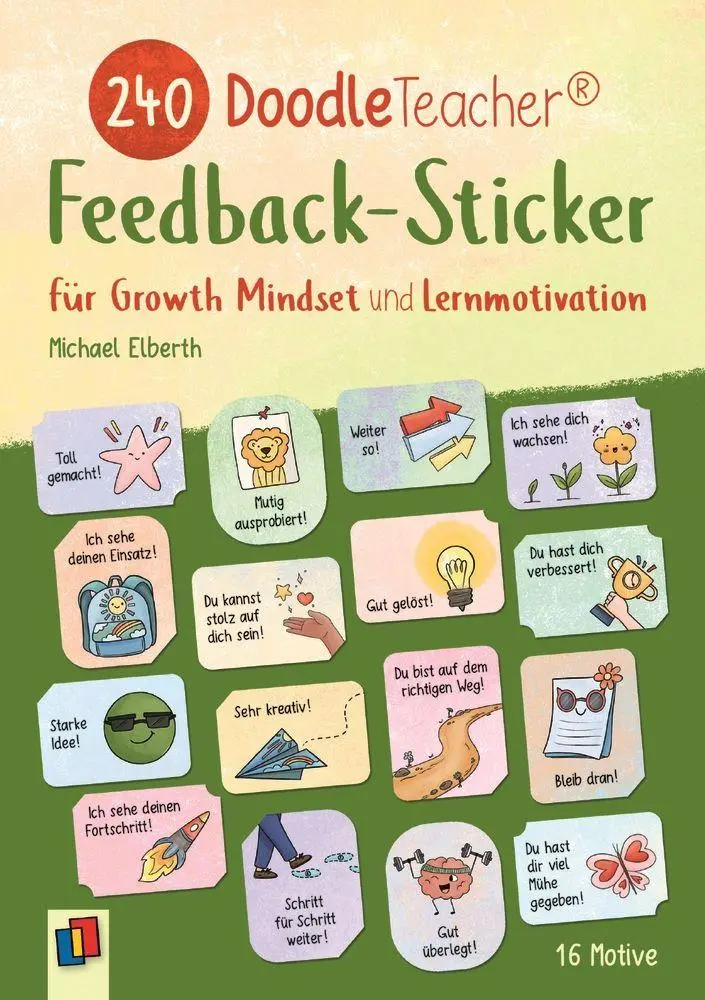Cover: 9783834671776 | 240 Doodleteacher Feedback-Sticker | Doodleteacher | Broschüre | 8 S.