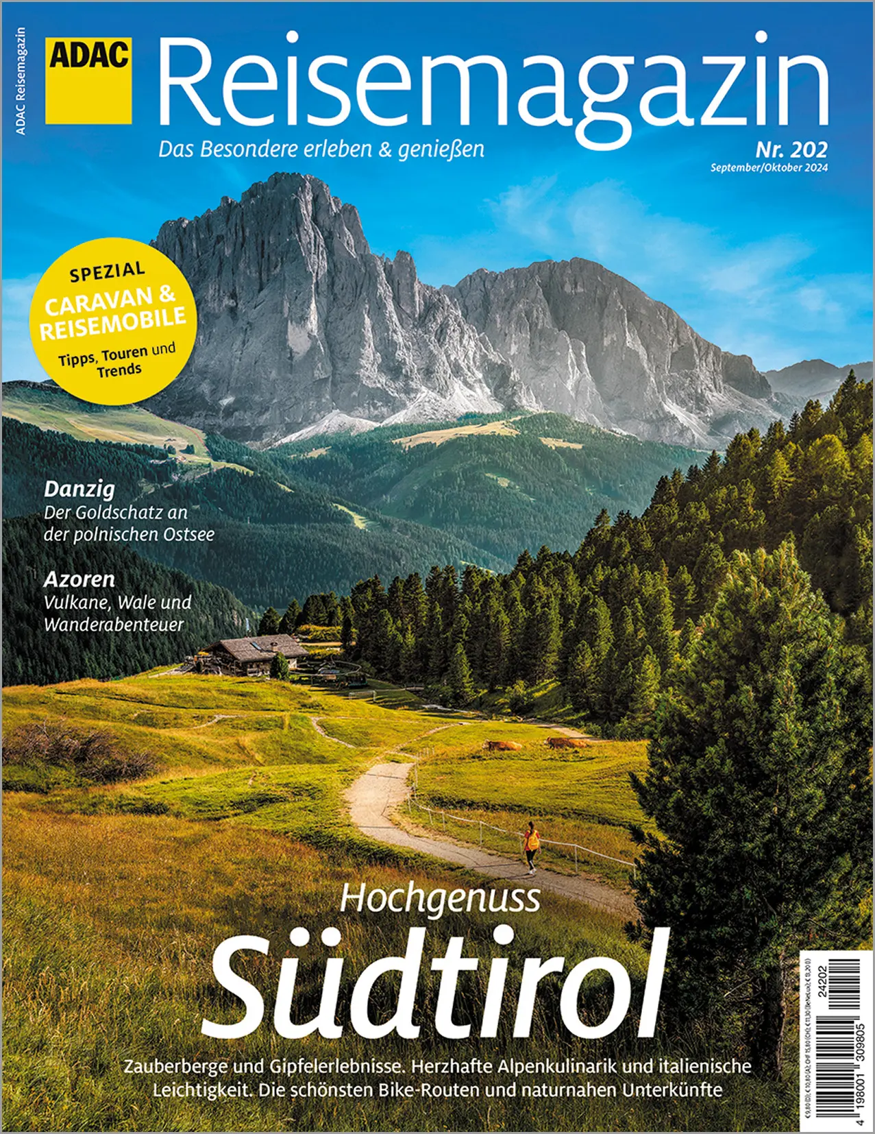 Cover: 9783986451776 | ADAC Reisemagazin Südtirol | ADAC Reisemagazin 202 | Taschenbuch