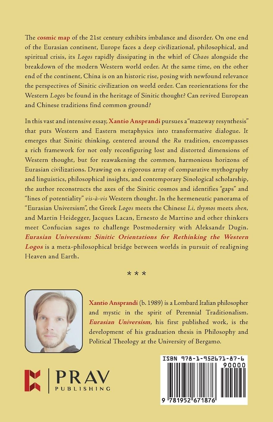 Rückseite: 9781952671876 | Eurasian Universism | Xantio Ansprandi | Taschenbuch | Englisch | 2023 Rückseite: 9781952671876 | Eurasian Universism | Xantio Ansprandi | Taschenbuch | Englisch | 2023
