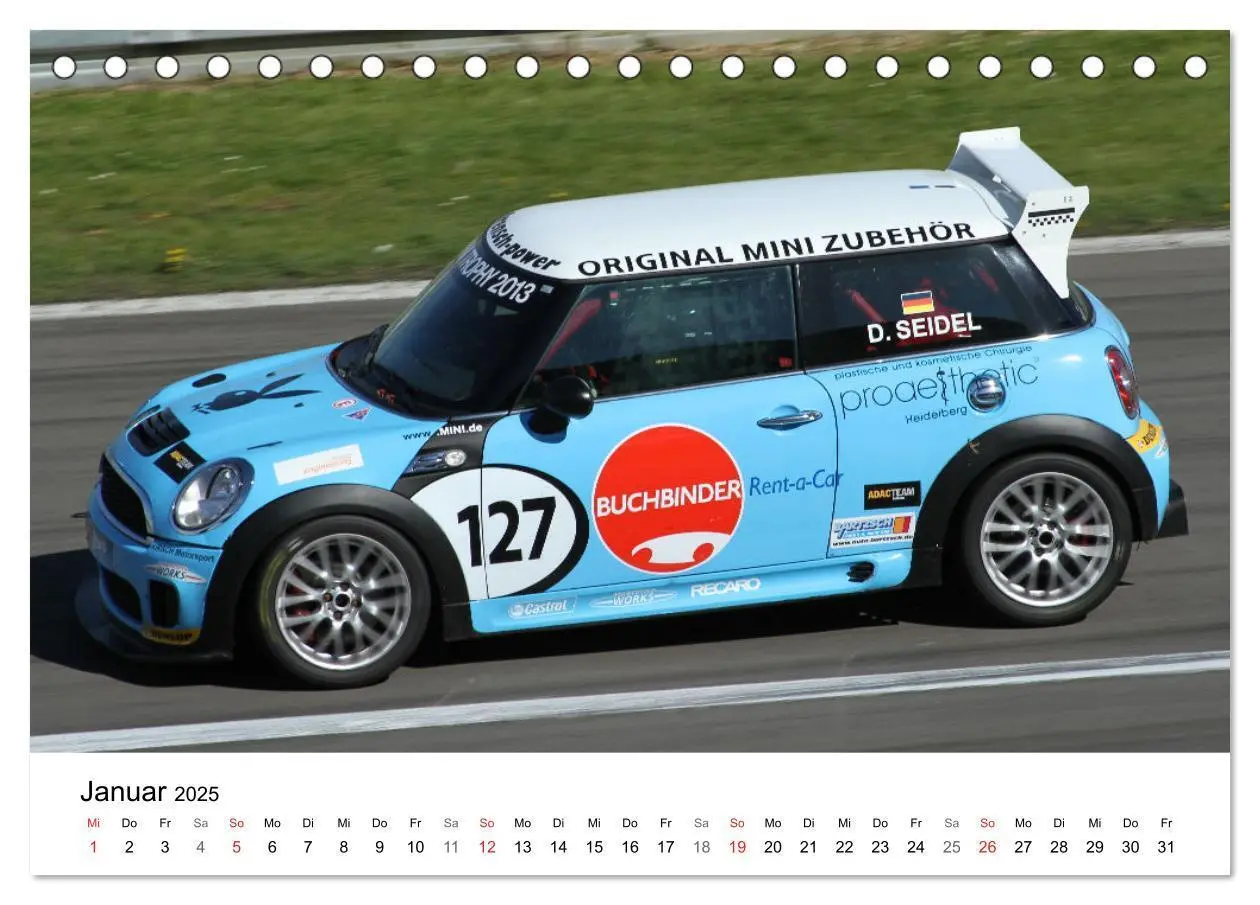 Bild: 9783435831876 | John Cooper Motorsport (Tischkalender 2025 DIN A5 quer), CALVENDO...
